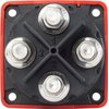 Blue Sea Systems 6010 m-Series Battery Switch Dual Circuit, Red