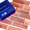 Cedar Space Cedar Blocks for Clothes Storage, 15 Pack Cedar Hang Ups, 100% Natural Cedar Wood for Closet Planks, Aromatic Red Ceder Blocks, Cedar Planks, Cedar Accessories for Closets Storage