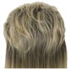 Tseses Blonde Mullet Wigs for Women 80s Shoulder Length Disco Fluffy Synthetic Hair Wig with Dark Roots for Cosplay 70s 90s Costume Wig