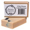 Cleansing Clay Bar Soap - All Natural Bar Soap with Natural Ingredients, Essential Oils, Rhassoul Clay, Moroccan Clay, Dead Sea Clay. Light Scent (1 Bar)