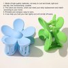 1Pc Cream-coloured Flower for Cute Flower Claw for Women Non-slip Matte Large Claw Clips for Thick Hair and Thin Hair Medium Hair Claws Jaw Clips for Hair Clips and Barrettes