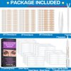 4 Sets of Options-630PCS Eyelid Tape,Most complete Double Eyelid Tape.Uneven, Mono-Eyelids, Big Eye Tools With Fork Rods & Tweezers.