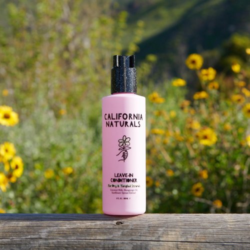 California Naturals Leave In Hair Conditioner, Coconut Milk Hair Care Detangler, Natural, Vegan, Paraben & Sulfate Free, Smoothing, Primer & Stylerfor Frizzy, Dry, Hair and All Hair Types, 6 fl oz