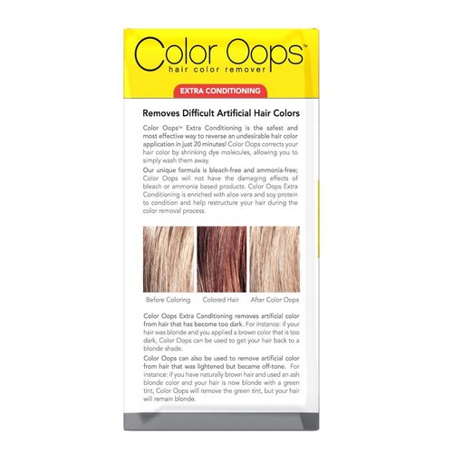 Color Oops Hair Color Remover Extra Conditioning (2PCS)