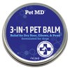 Pet MD Dog Paw Balm - 3-in-1 Paw, Nose/Snout, & Elbow Moisturizer & Paw Protectors for Dogs - 2 oz Paw Wax with Shea Butter, Coconut Oil, & Beeswax