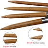 Mdoker Bamboo Circular Knitting Needle Size 7 16 Inch Circular Knitting Needles for Handmade Knitting DIY and Any Weaven Yarn Projects(US Size 7,4.5mm)