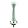 Prime-Line MP9044 Rigid Door Stop, 3 In. Reach, Diecast Construction, Chrome Plated, White (5 Pack)