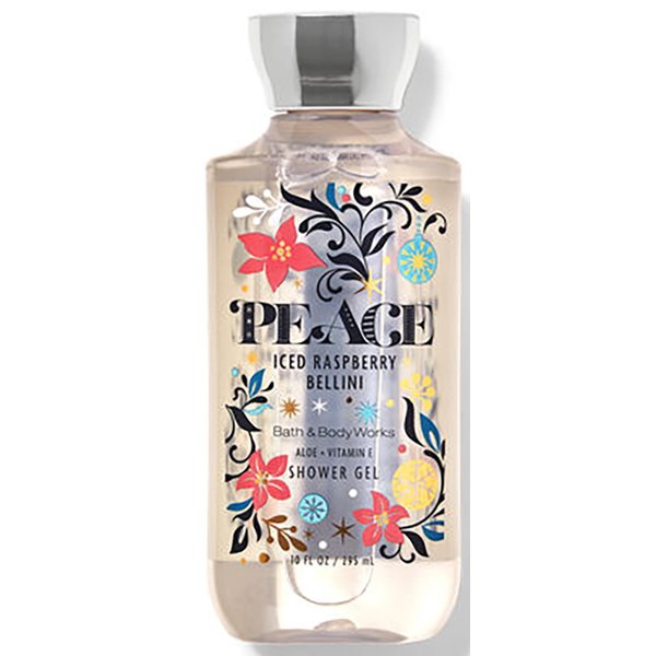 Bath & Body Works Signature Collection Shower Gel For Women 10 Fl Oz (Iced Raspberry Bellini)