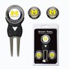 Mobile Pro Shop Divot Repair Tool with 3 Double-Sided Removable Magnetic Golf Ball Markers Lightweight & Highly Durable-Best Divot Fixer