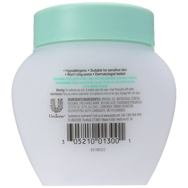 Pond's Cold Cream Cleanser 3.5 oz (Pack of 4)