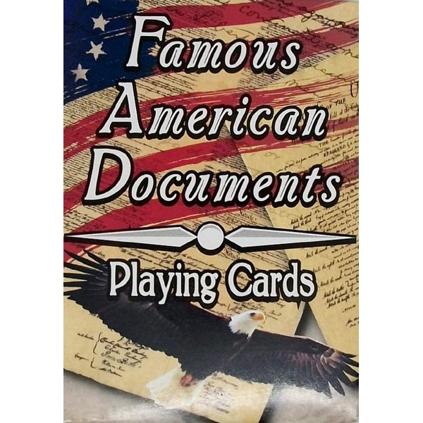 Famous American Documents Souvenir Playing Cards