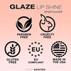 Kandi Koated Glaze Illuminating Lip Shine [Enamoured] Lip Gloss | Hydrating Lip Glaze with Paraben-Free, Cruelty-Free Formula, Sheer Color | Beauty & Makeup