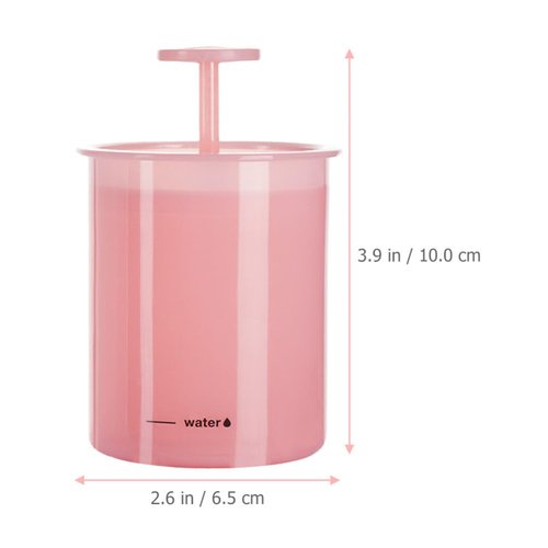 Uonlytech 6pcs Foam Maker for Face Wash, Facial Cleanser Foam Cup Whip Bubble Maker Marshmallow Whip Maker Skin Care for Women Travel Household