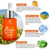 Peauamie Vitamin C Serum for Face Anti Aging Serum with 2% Hyaluronic Acid and 1% Retinol Ferulic Acid,Moisturizer Serum for Dark Spots, Fine Lines and Wrinkles 1 fl oz