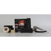 G.B.S Men's Shaving Set- Deluxe Straight Razor 6/8in Carbon Steel Razor, Shaving Mug, Synthetic Bristles Brush, Shaving Soap Razor Case, Alum Block and Strop