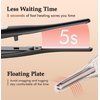 Small Flat Iron, 3/10" Pencil Flat Iron for Short Hair, Pixie Cut and Bangs, Negative Ions Small Hair Straightener for Edges with 10th Adjustable Temper. Auto Shut Off
