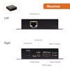 J-Tech Digital ProAV HDMI Extender Over Single Cat5e/6 Cable TCP/IP 1080p IR Remote Up to 400ft [JTD-EX-120M-R] (Receiver Only)