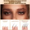 Lash Serum, W3W Eyelash Growth Serum, Eyelash Serum, Lash Serum for Boost Lash Growth Serum, Advanced Formula for Longer, Fuller, and Thicker Lashes, 3 ML (Golden)