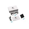 Suertree 3 Pack Lightweight Reading Glasses with Spring Hinge, Anti UV Ray Eyeglasses for Men Women, Computer Reading Eyewear, Eye Protection, Reader Aid, Black, 1.5X