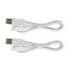 Charger Cable Replacement for Pritech Electric Feet Callus Remover Foot Pedicure, USB Power Cord 4 ft (2-Pack)