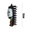 Dailyyart Creative Horror Faces Hair Clips, Ghostly Faces Hair Clip Grabbing Back Of Your Heads and Coiling Hair Fun Hair Accessories for Fans (Style 3)
