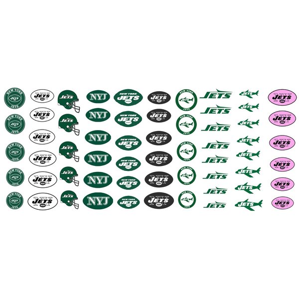 Sports Team for Gang Green New York Waterslide Football Nail Art Decals - Salon Quality! Gang Green