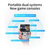 RG35XX Handheld Game Console Support Linux Garlic OS HDMI and TV Output 3.5 Inch IPS Screen 64G TF Card 6800+ Classic Games 2600mAh Battery (RG35XX-white+bag)