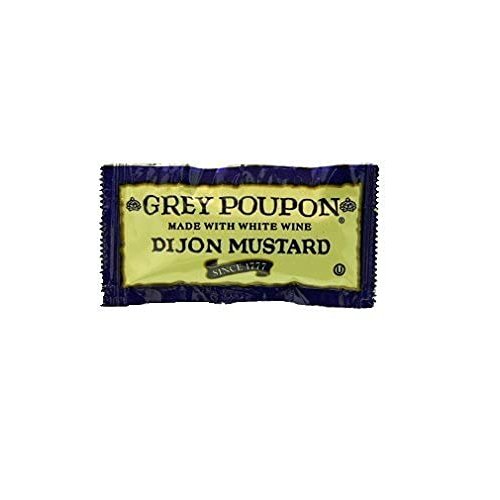 Grey Poupon Dijon Mustard Packets - .25 oz. (Pack of 50)