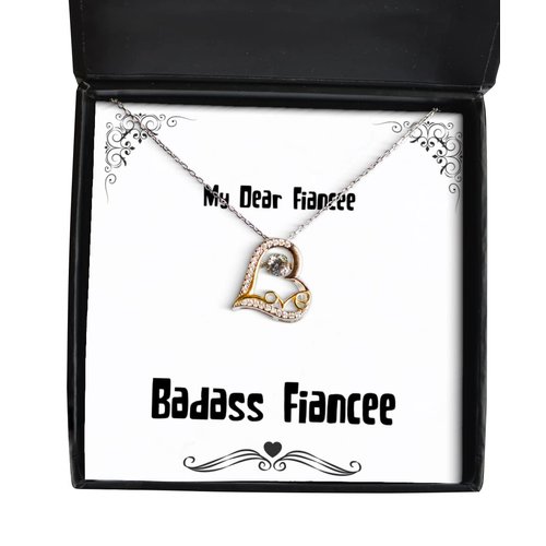 Reusable Fiancee Gifts, Badass Fiancee, Fiancee Love Dancing Necklace From , Funny love dancing necklace gift gag, Novelty, Couples, Dance, Party, Funny love dancing necklace gift humorous,