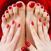 YECIRALA 20 Sheets 440 Pcs Solid Toenail Polish Stickers Self Adhesive Toe Nail Wraps Nail Stickers Full Nail Wraps Toe Nail Polish Strips DIY Toe Nails Decals for Women Girls Gel Nail Strips