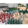 Sorena Toy Soldiers Battle Playset: Military Action Figures, Vehicles, and Battlefield Mat Included Two Size Army Men Action Figures, Battle Mat, Tanks, Helicopters, Jeep, Ambulance, Truck (250 pcs)