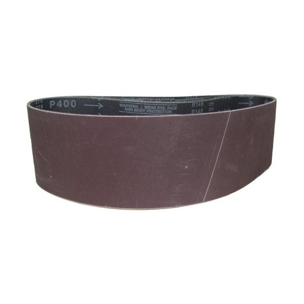 Magnate R4X36S60 4" x 36" Closed Coat Sanding Belt, Aluminum Oxide - 600 Grit; X Weight