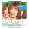 Clairol Balsam Permanent Hair Dye, 608B Light Bronze Brown Hair Color, Pack of 3