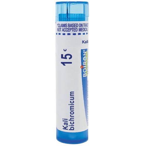 Boiron Kali Bichromicum 15C Md 80 Pellets for colds with Thick Nasal Discharge