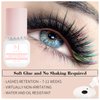 JoMay Eyelash Extension Glue Extra Strong 0.3 Sec Dry Retention – 10-12 Weeks Waterproof Anti-Oil Almost Non-irritating Black Lash Glue Only Professional Use Never for DIY/Cluster Lashes (5ML,Black)