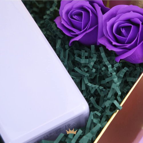 PACKQUEEN Crinkle Cut Paper Shred Filler, Green Shredded Paper for Gift Baskets, Crinkle Paper for Gift Wrapping (0.5 LB) …