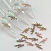 40pcs Alloy Gun Nail Charms,3D Retro Punk Gun Nail Art Charms Metal Gun Charms for Nails DIY Pistol Weapon Nail Charm AK Gun Nail Jewels for Nail Art Rhinestones Nail Accessories Nail Decor Supplies
