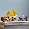 LEGO® NINJAGO® Jay’s Golden Dragon Motorbike 71768 Building Kit; Playset for Ages 7