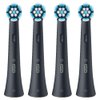 Oral-B iO Gentle Care Replacement Heads, Electric Toothbrush Brush Heads, Black, 4 Count