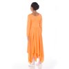 Danzcue Girls Celebration of Spirit Long Sleeve Dance Dress (L-XL, Orange)