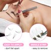 Premade Fans Eyelash Extensions 5D-C-0.07-16 Premade Volume Lash Extensions Pointed Base Fans 0.07 Premade Volume Fans C D Curl(5D-C-0.07,16 mm)