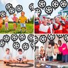 12 Pcs Tire Balloons,18 Inch Wheel Foil Balloons, Car Wheel Balloons Race Car Party Decorations for Birthday Party Race Car Theme Party Supplies