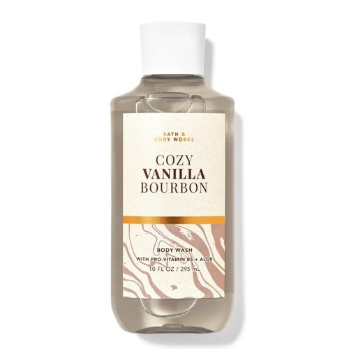 Bath and Body Cozy Vanilla Bourbon Body Wash 10 Fl Oz