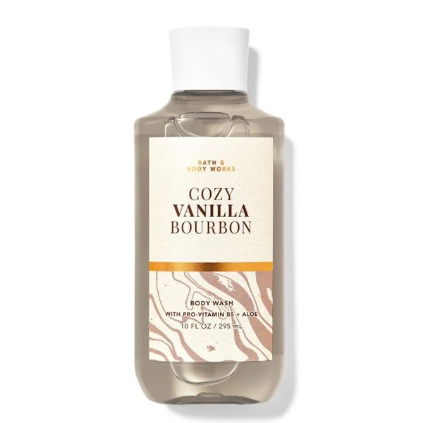 Bath and Body Cozy Vanilla Bourbon Body Wash 10 Fl Oz