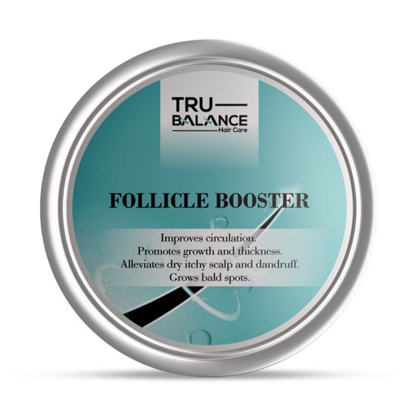 TRU BALANCE Follicle Booster Hair Growth Balm - Bald Spot & Hair Loss Treatments for Women & Men - Natural Thickening, Nourishes the Scalp & Dht Blocker - Hair Regrowth Salve For All Hair Types