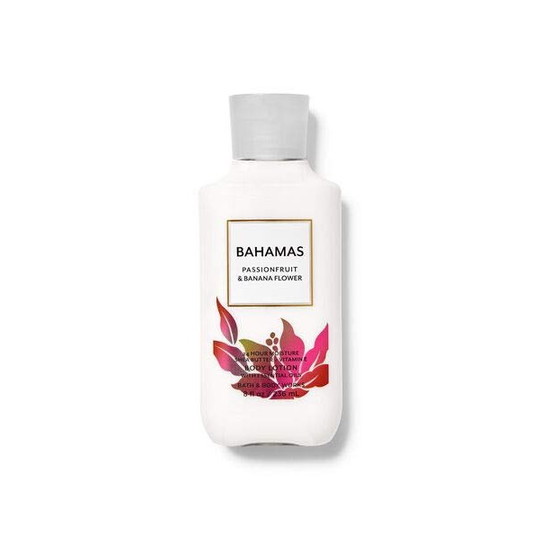 Bath and Body Works Bahamas Passionfruit and Banana Flower (8fl oz./ 236 ml) Super Smooth Body Lotion