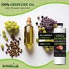 GreenIVe Grapeseed Oil Organically Grown 100% Pure Cold Pressed Light Flavor High Tempurature Cooking 16oz