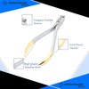 OdontoMed2011 Hard Wire Cutter Plier Tc Tip Dental Standard Distal Orthodontics Stainless Steel 3 Pieces Instruments ODM