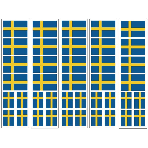 40 Tattoos: Sweden Flag, Swedish Party Favors