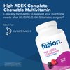 Bariatric Fusion Chewable Multivitamin with High ADEK Vitamins | Multi for Duodenal Switch Patients | Mixed Berry Flavored Tablets | with Iron and Calcium | One Month Supply